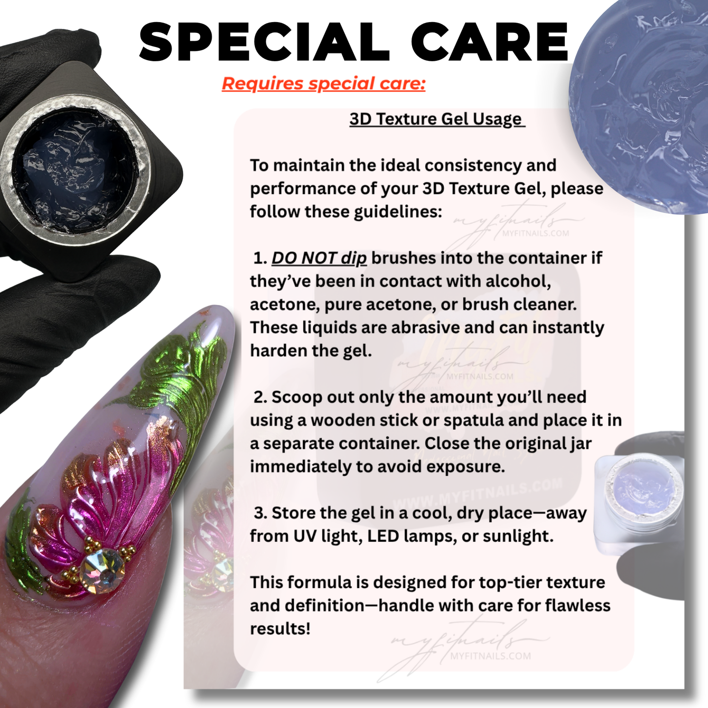 3D Texture Gel