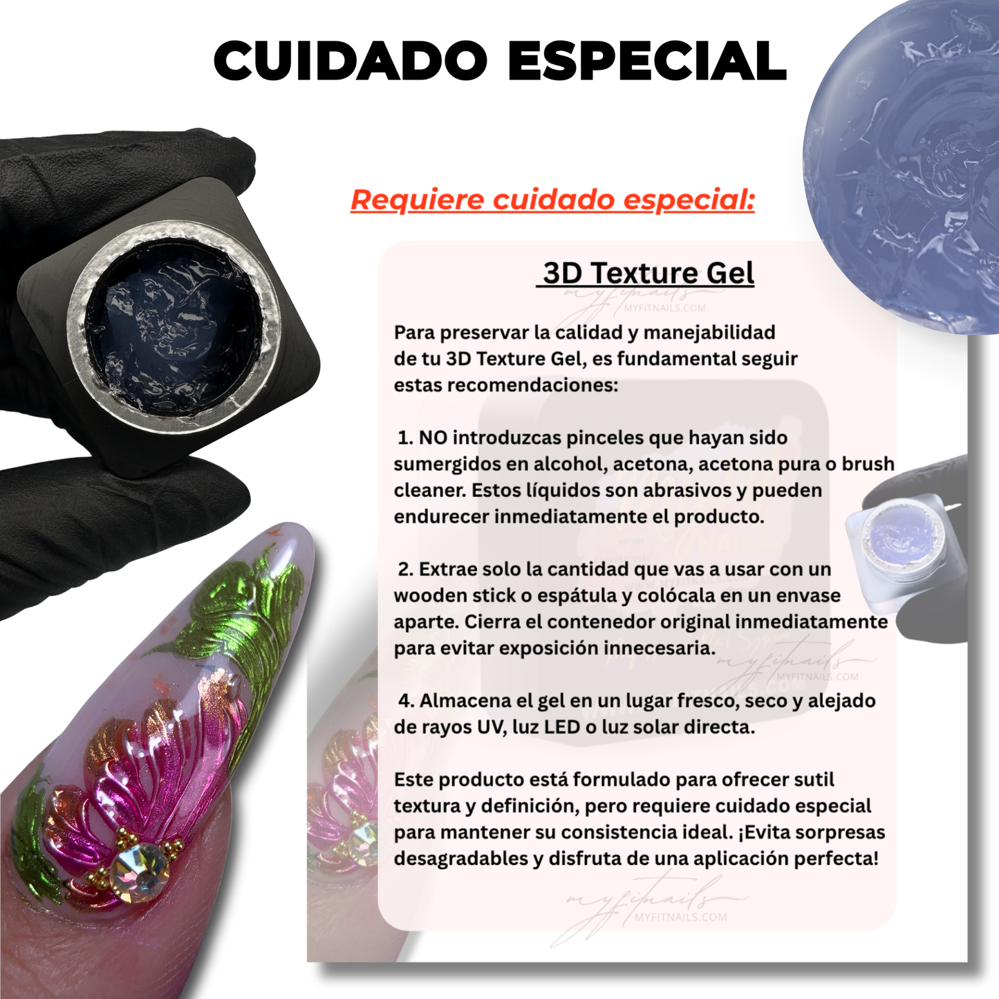 3D Texture Gel