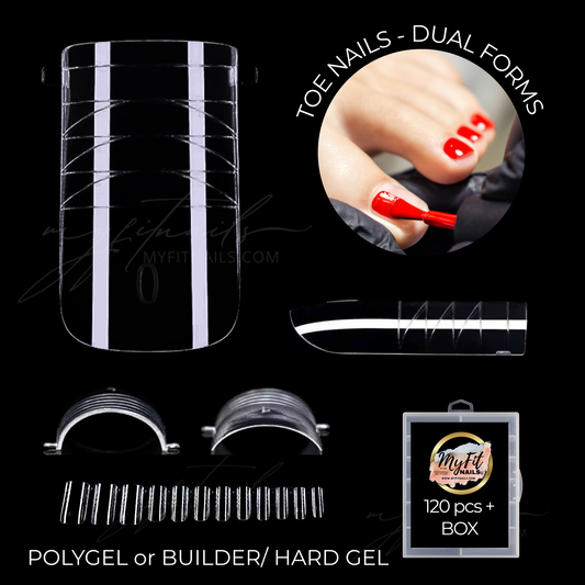 Dual Forms - Toe Nails Square - Medium