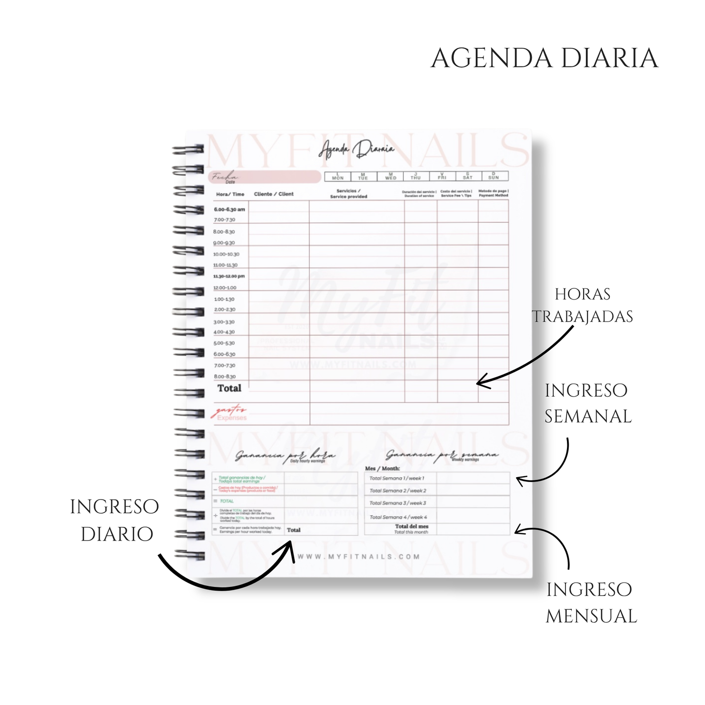 Agenda – Track Your Schedule, Inventory, & Finances - Nail Tech
