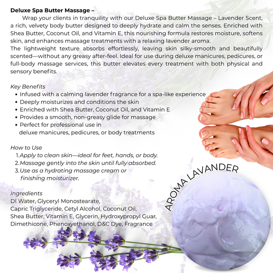 Deluxe Spa Massage Butter - Lavender