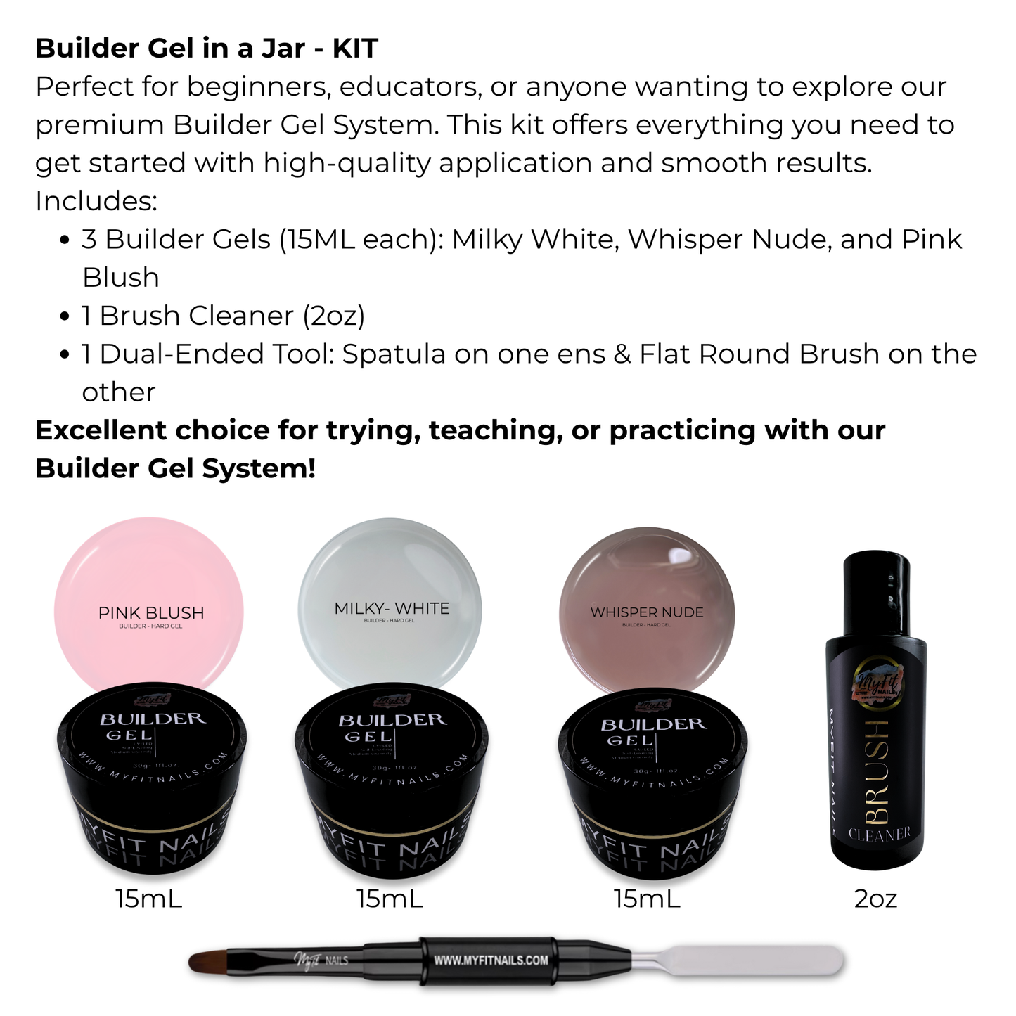 Builder Gel System - Starter Kit 1