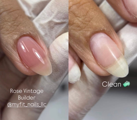 Builder Gel System - Rose Vintage - Hard Gel - In a Pot