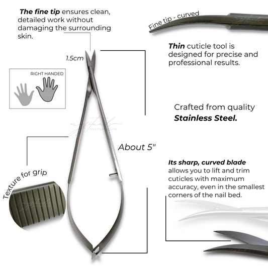 PRO - Curved Manicure Scissors
