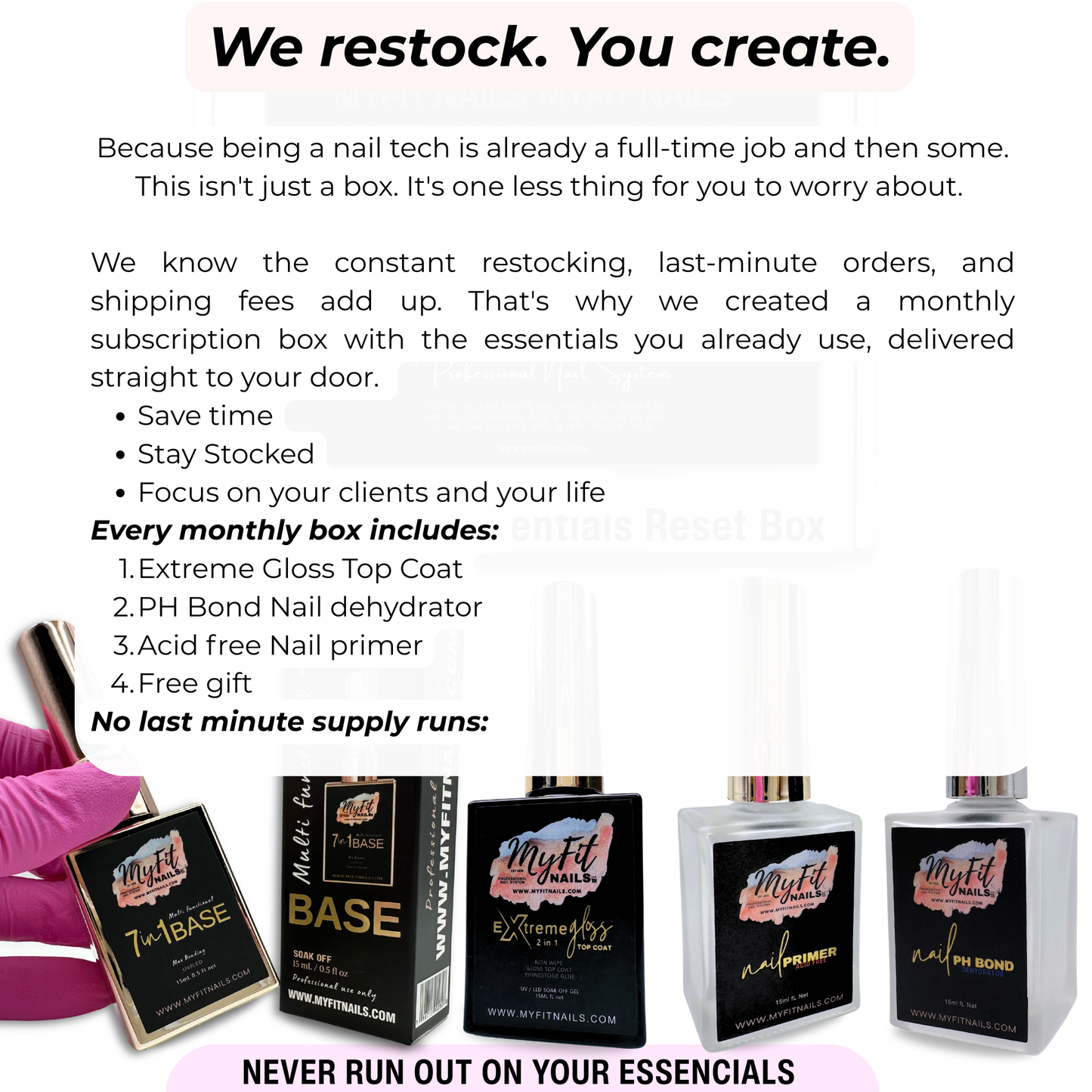 PRO Essentials Reset Box - Subscription