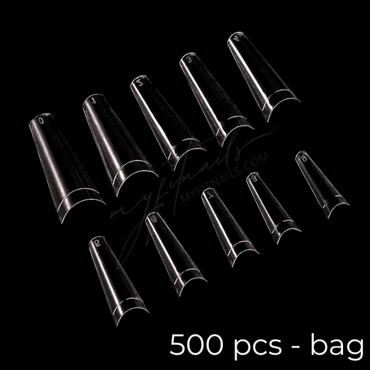 Nail Tips - Coffin - Long