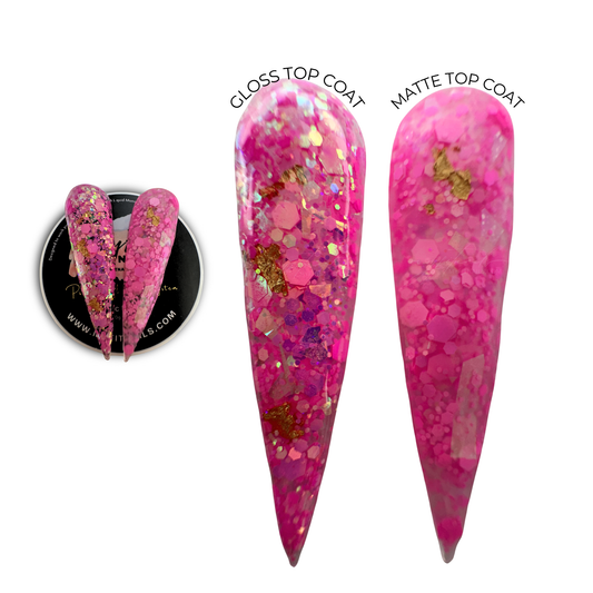 Acrylic System -  Pink Nebula 24K - Pre-Mix