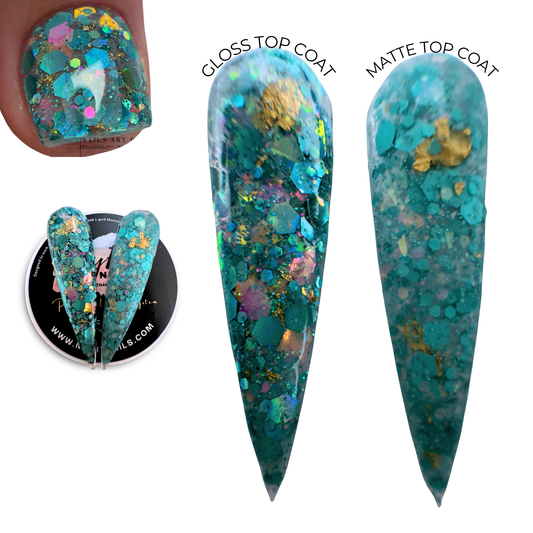 Acrylic System - Teal-Teal 24K - Pre-Mix