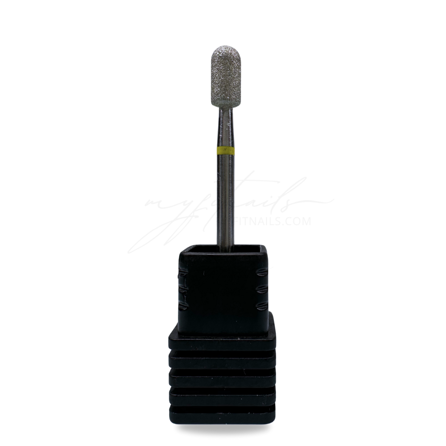 Rounded Diamond Nail Drill Bit - Extra Fine (Yellow)