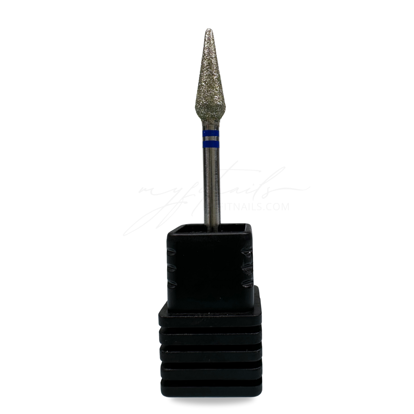 Cone Diamond Nail Drill Bit - Medium (Blue)