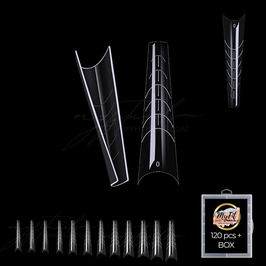 Dual Forms - Stiletto Tapered - Long (Pre-Pinched)