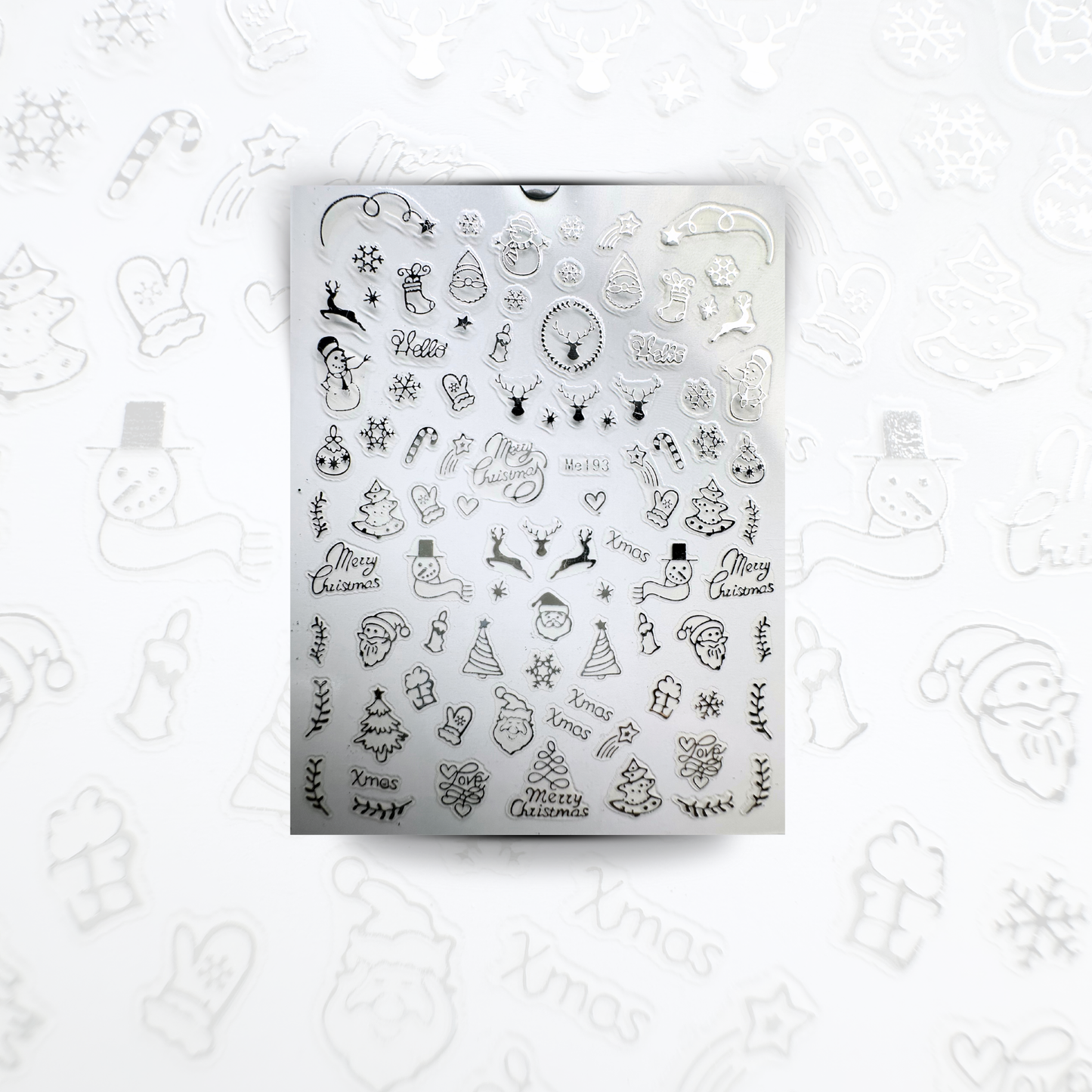 Nail Stickers - Winter Design #2