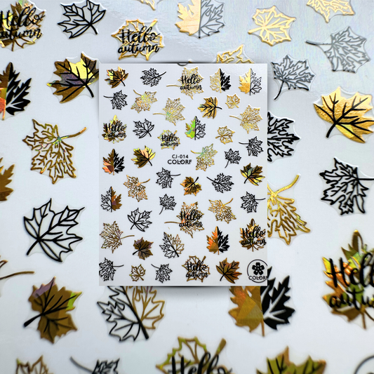 Nail Stickers - Fall Design #1