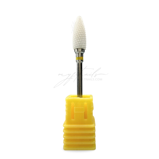 Ceramic Nail Drill Bit - Extra Fine (Yellow)