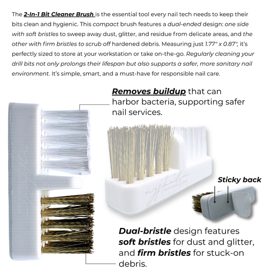 2-In-1 Bit Cleaner Brush