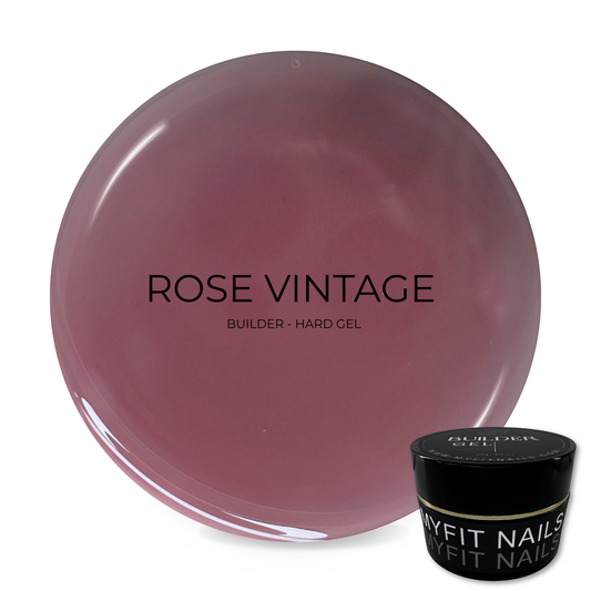 Builder Gel System - Rose Vintage - Hard Gel - In a Pot