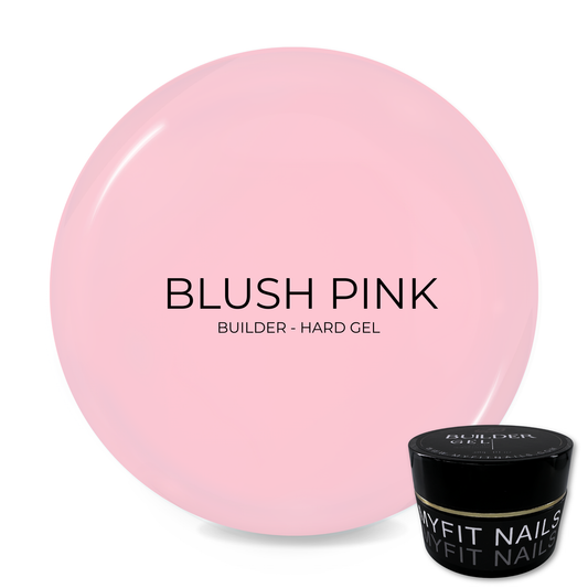 Builder Gel System - Pink Blush Hard Gel - In a Pot
