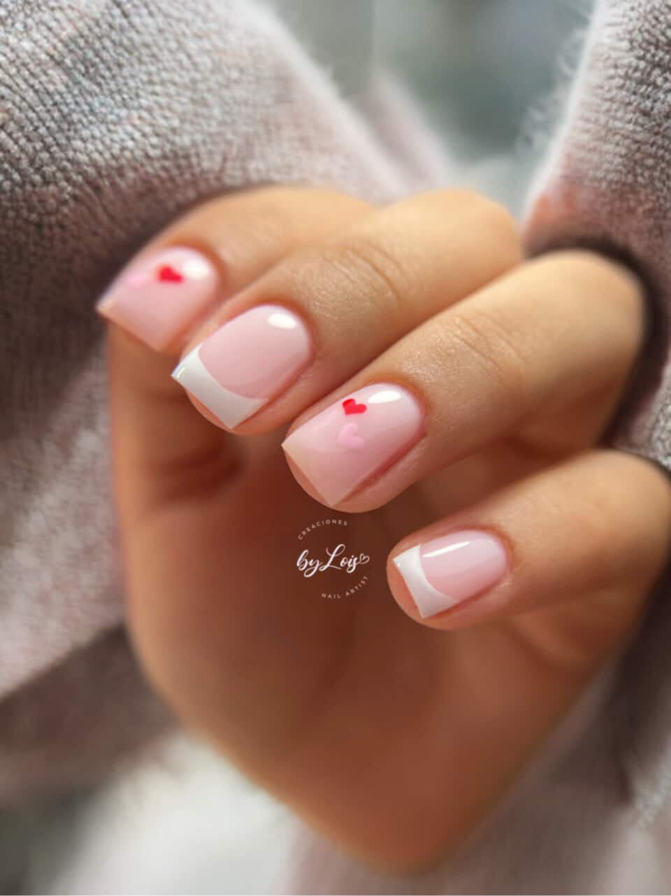 Rubber Base & Build Gel Polish - Off White Pink #5