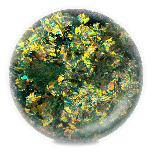 Dusty Opal Gold Emerald #211