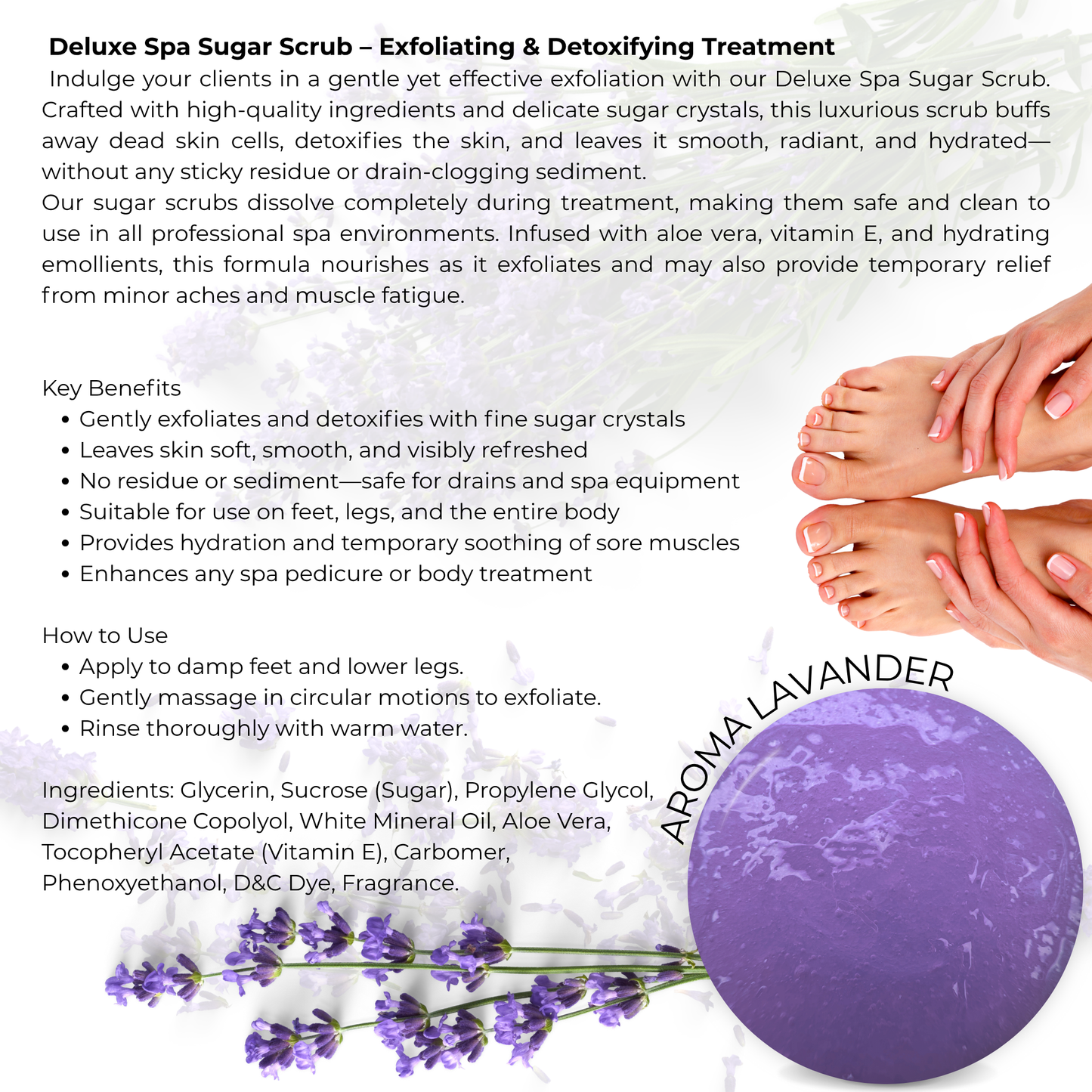 Deluxe Spa Scrub - Lavender