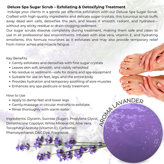 Deluxe Spa Scrub - Lavender