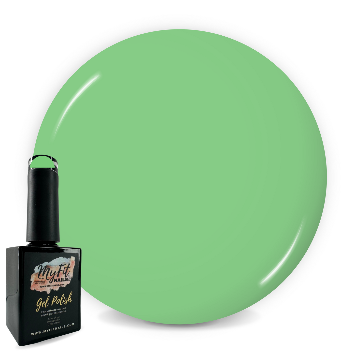 Gel Polish - Minty Green #15