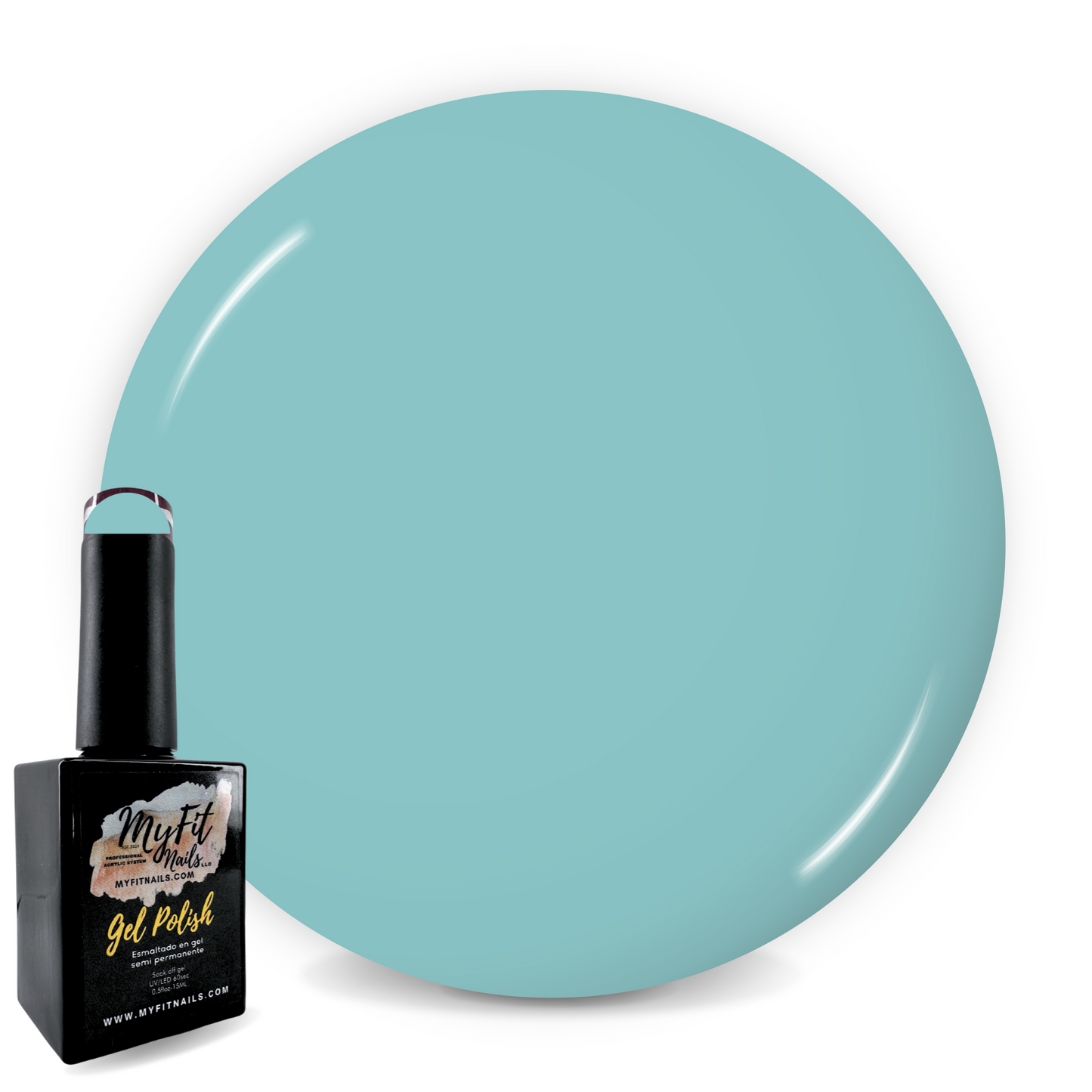 Gel Polish - Teal Blue #25