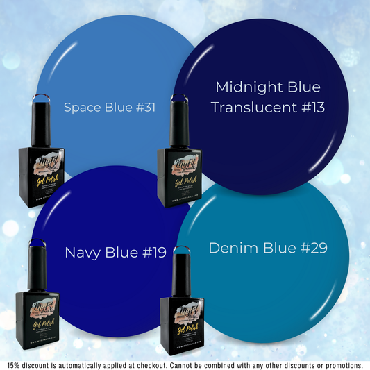 Gel Polish - Midnight Tide - Bundle Deal – #13, #19, #29, #31