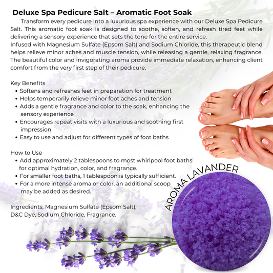 Deluxe Spa Salt - Lavender