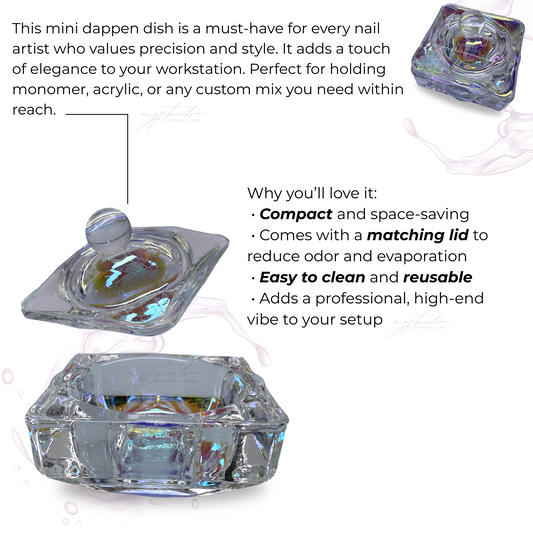 Mini Dappen Dish (Top Included)