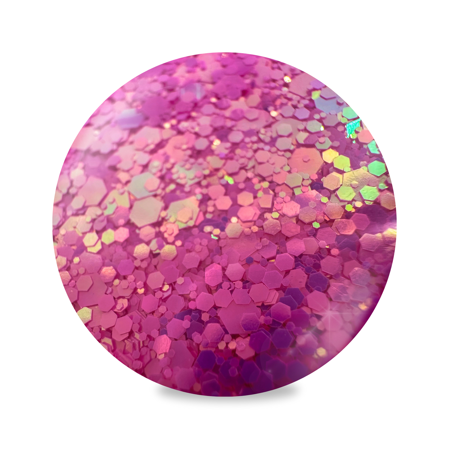 Nail Glitter - Cheer Pink #G28
