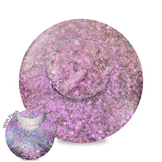 Nail Glitter - Cowgirl Pink #G8