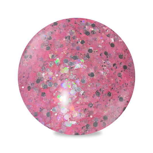 Nail Glitter - Glow In The Dark Pink #G12