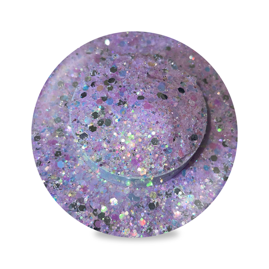 Nail Glitter - Glow In The Dark Purple #G13