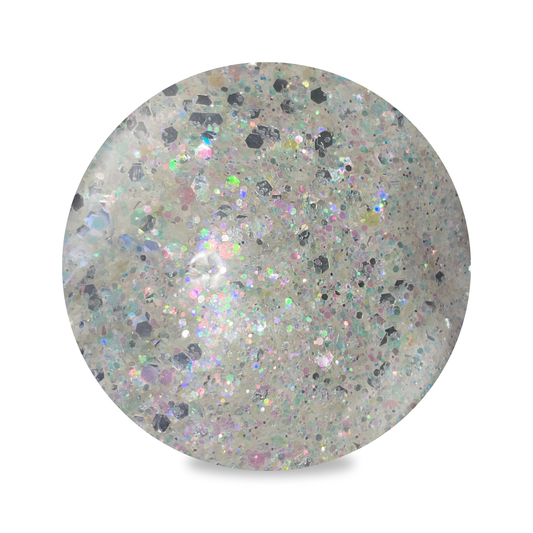 Nail Glitter - Glow In The Dark White #G11