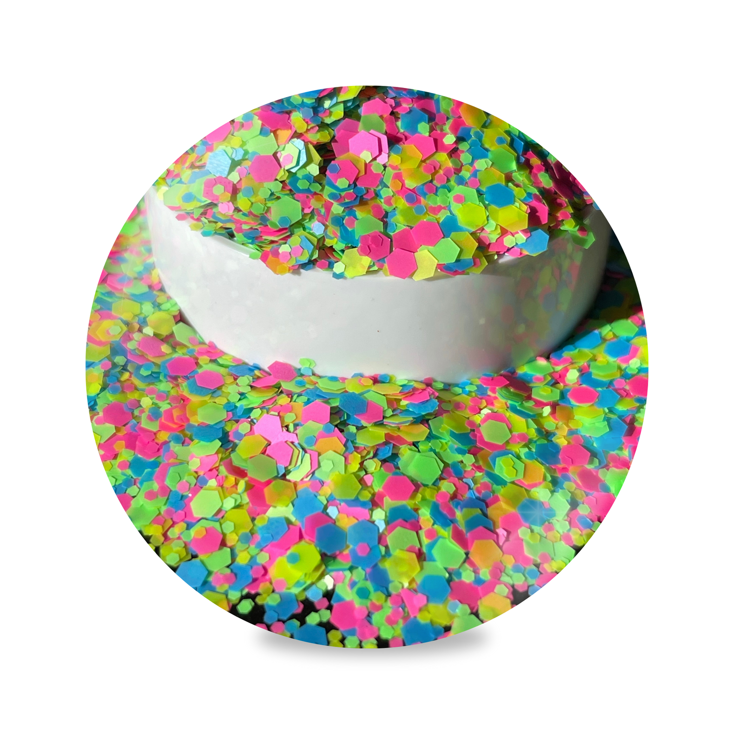 Nail Glitter - Neon Party #G1