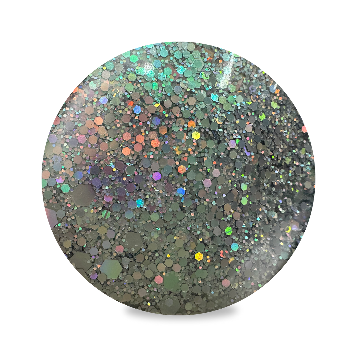 Nail Glitter - Ocean Silver #G21