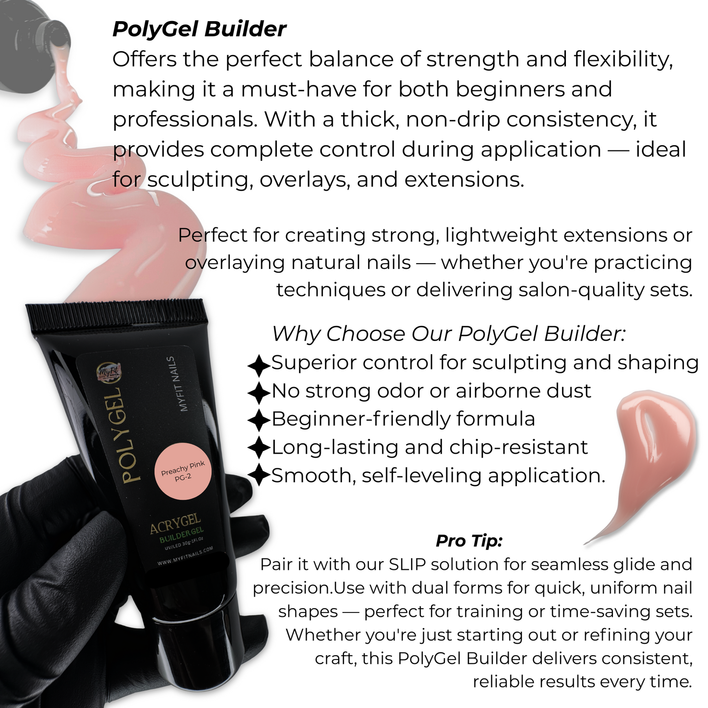 PolyGel - Peachy Pink #2