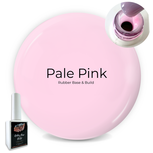Rubber Base & Build Gel Polish - Pale Pink #3
