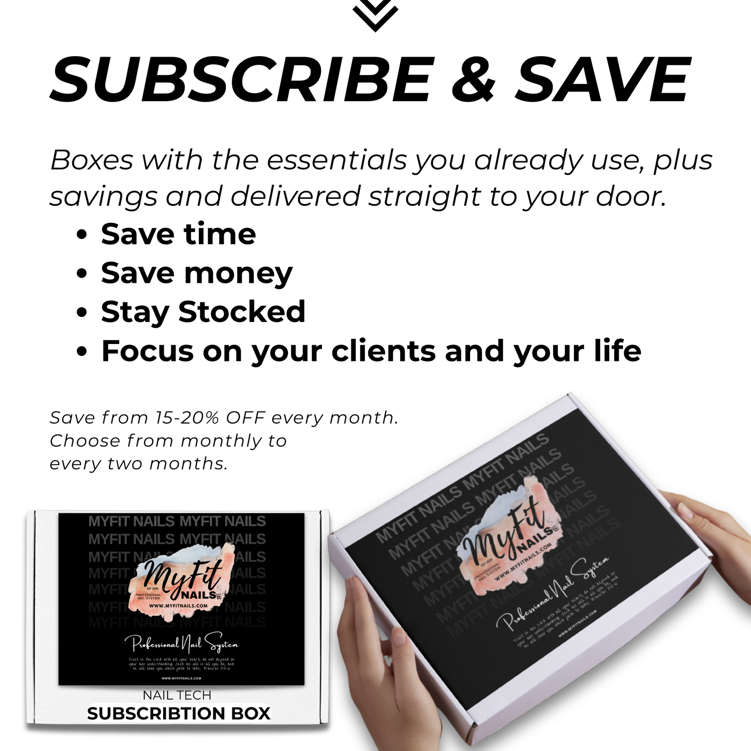 SUBSCRIBE AND SAVE | Nail Tech Subscription Boxes