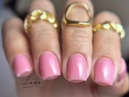 Builder Gel System - Mauve Rose Hard Gel - In a Pot