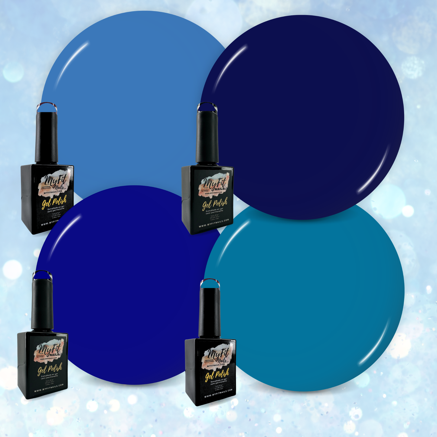 Gel Polish - Bundle Deal - Midnight Tide – #13, #19, #29, #31