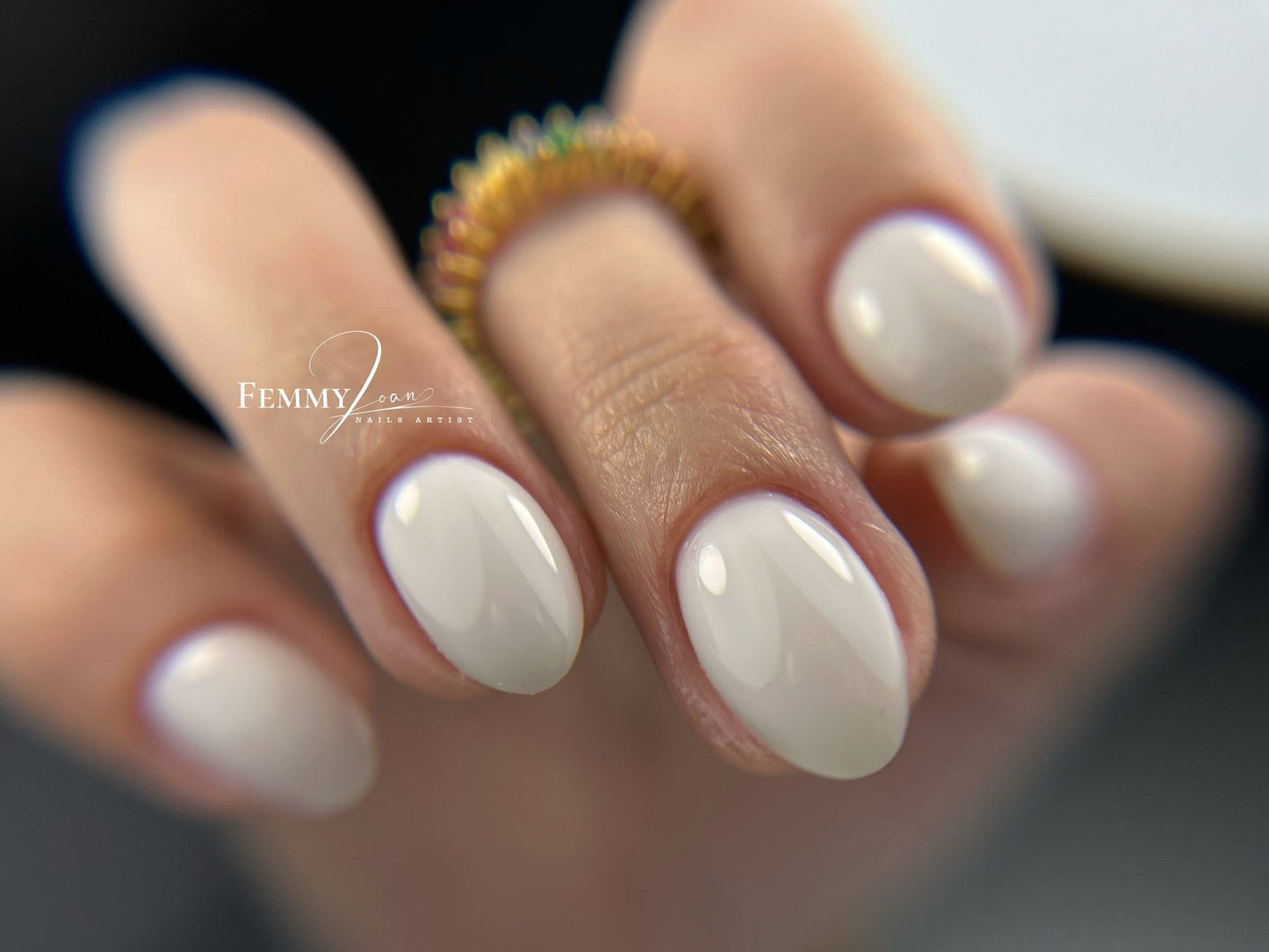 Builder Gel System - White Hard Gel - In a Pot