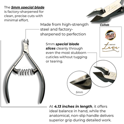 Premium - Cuticle Nipper Pro by Laura