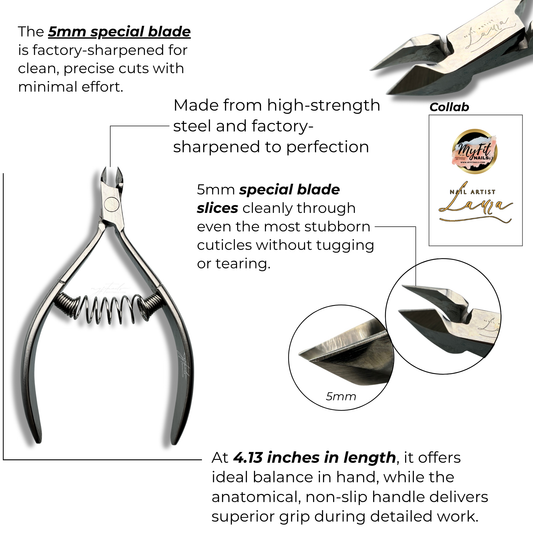 Premium - Cuticle Nipper Pro by Laura