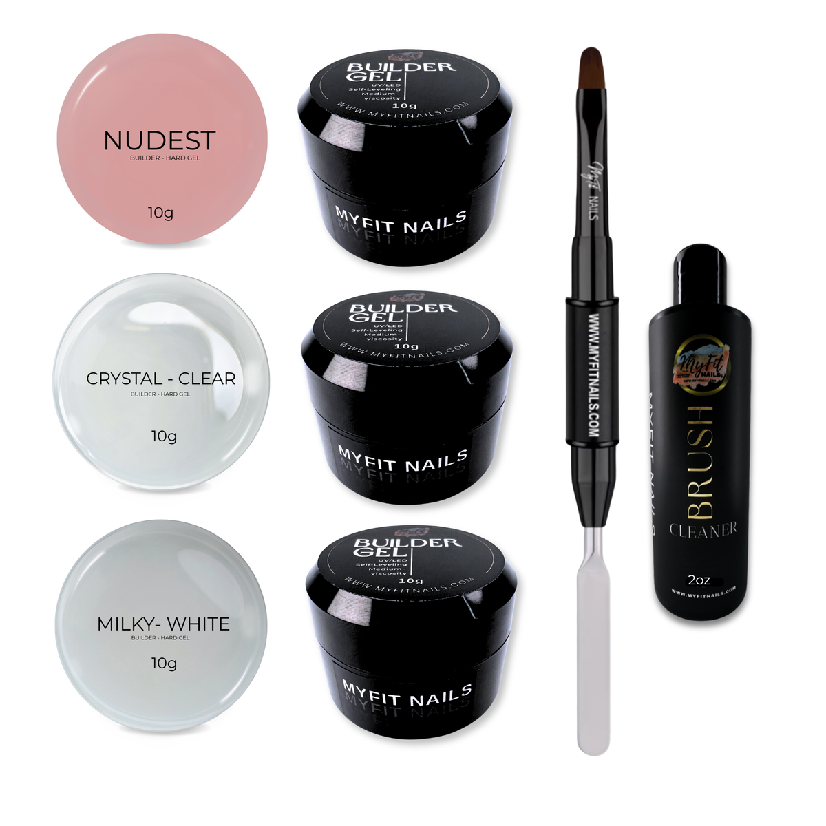 Builder Gel System - Starter Kit 3 - 10g (NEW)