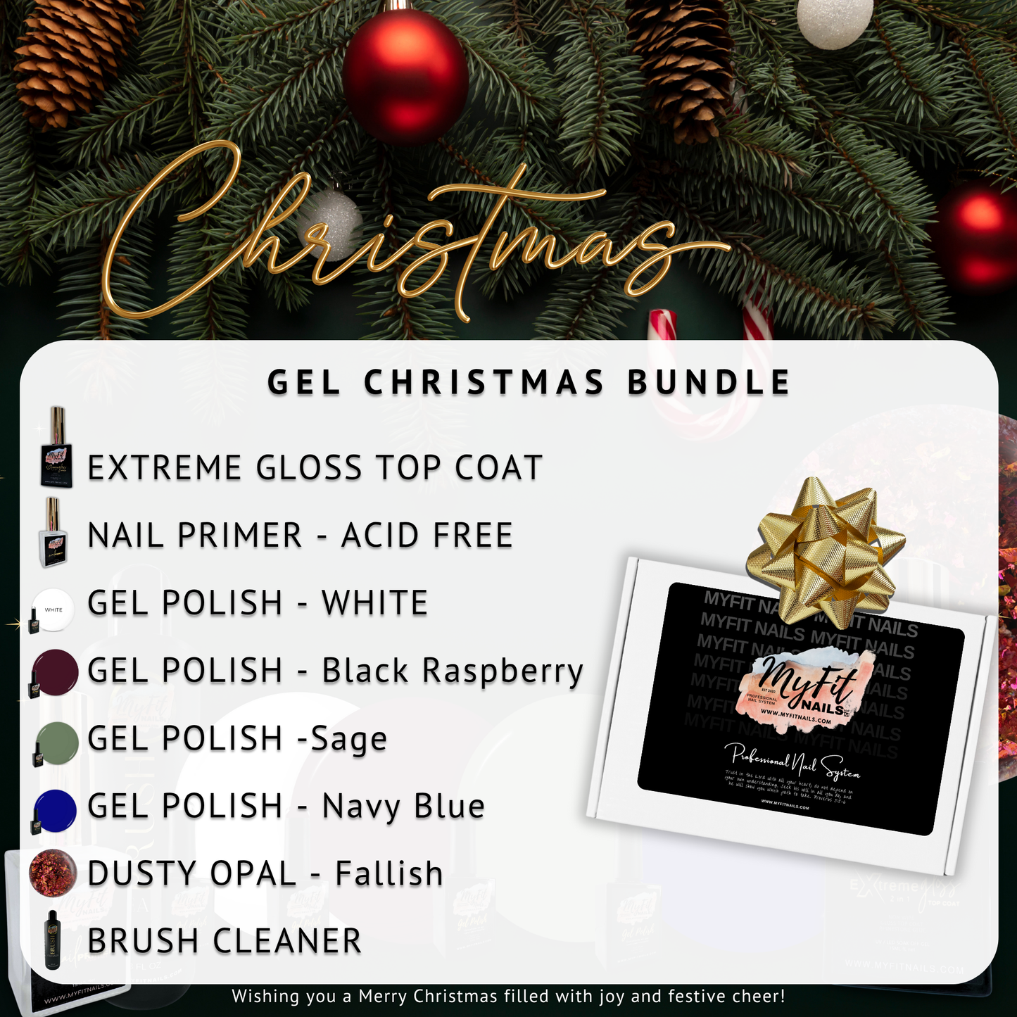 Gel Polish - Christmas Bundle Box