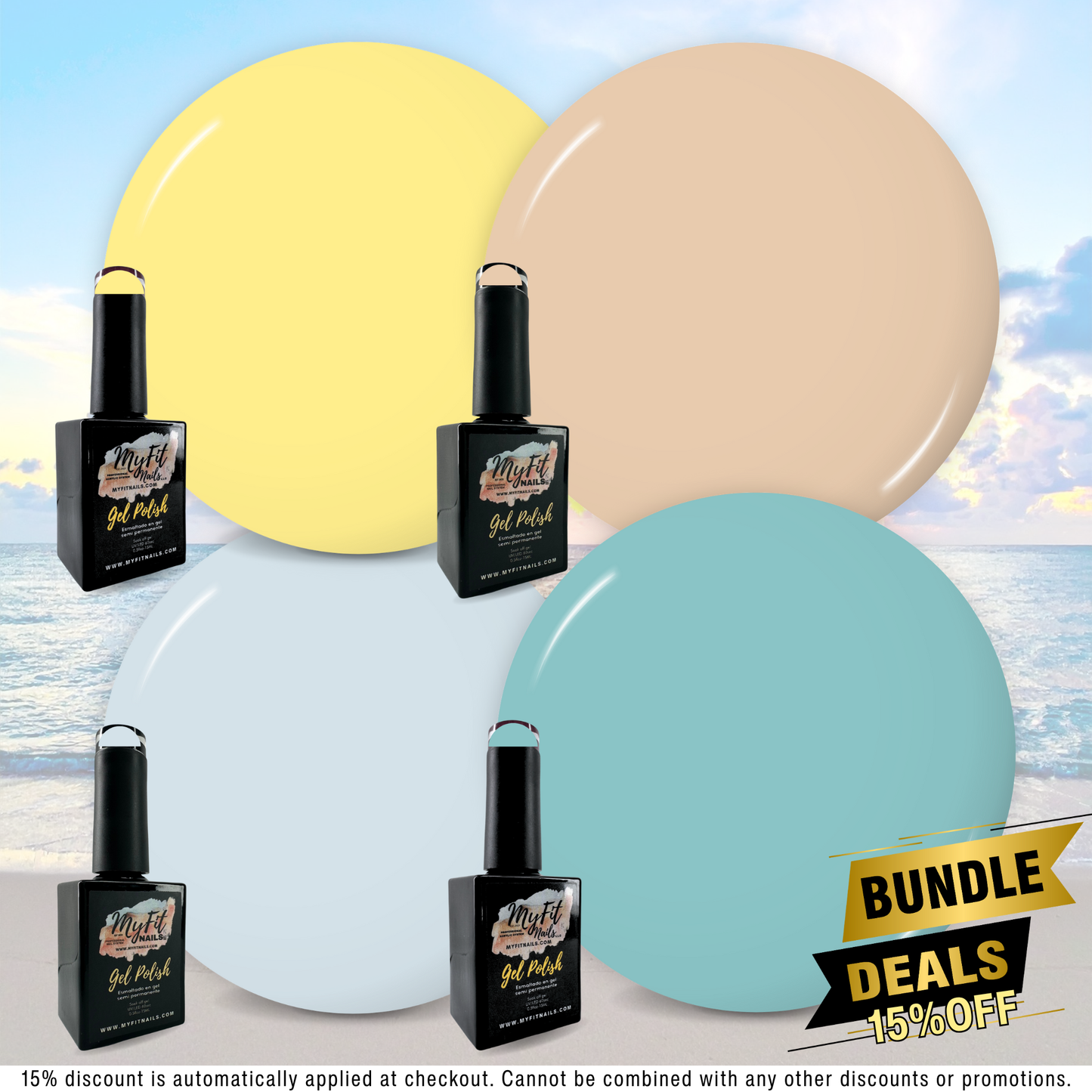 Gel Polish - Smooth Sunset - Bundle Deal – #06, #12, #25, #26