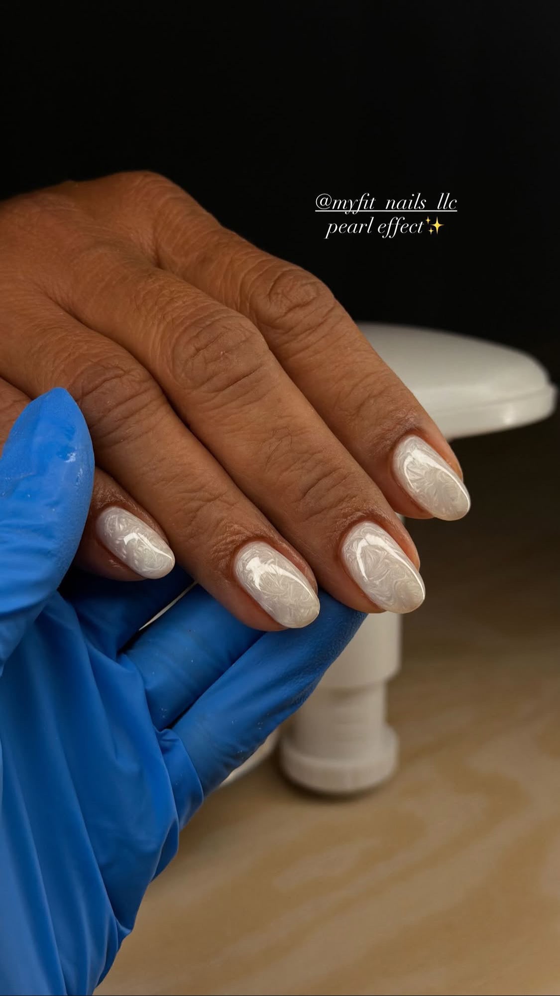 Builder Gel System - White Pearl Effect - 15g