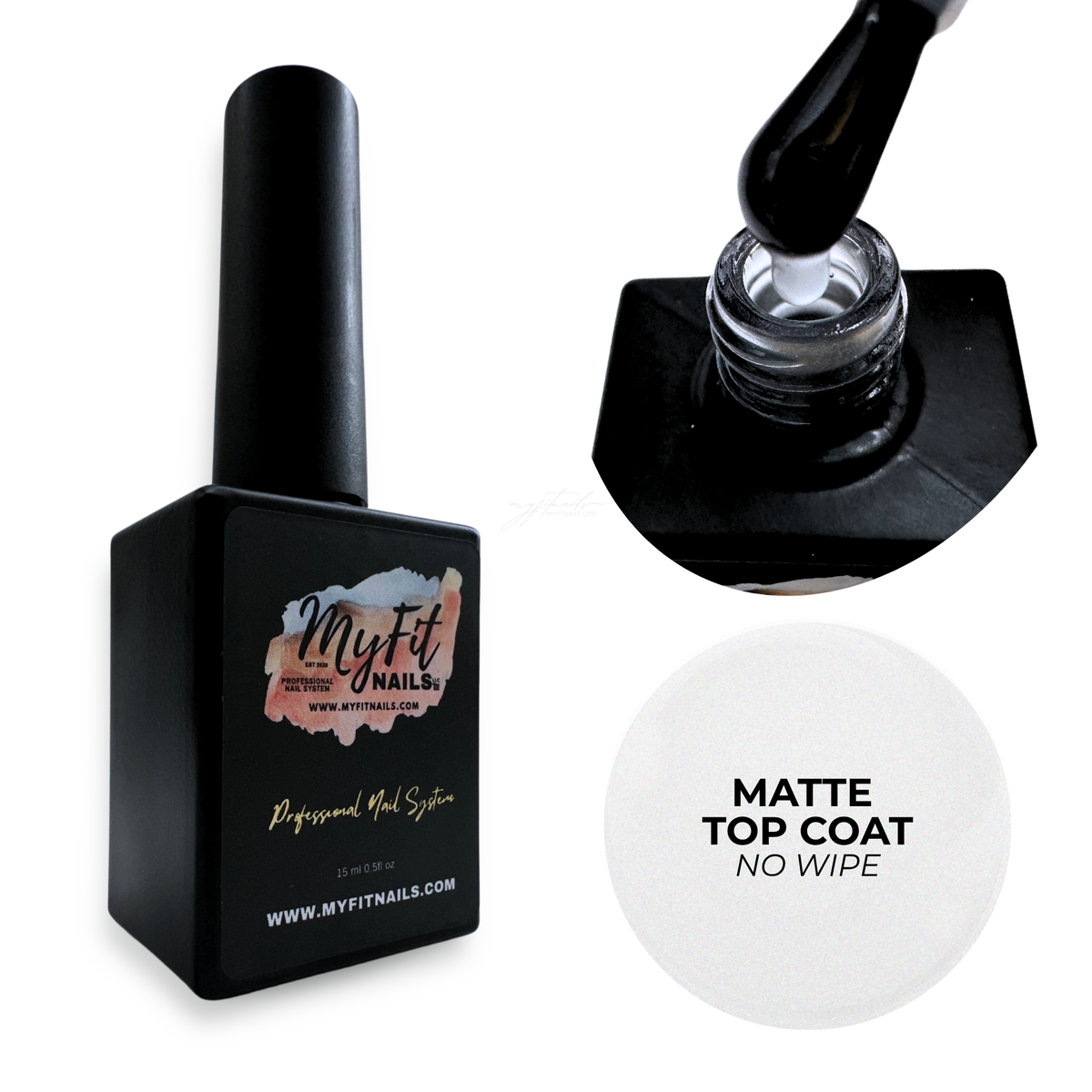 Top Coat - Extreme Matte - No Wipe